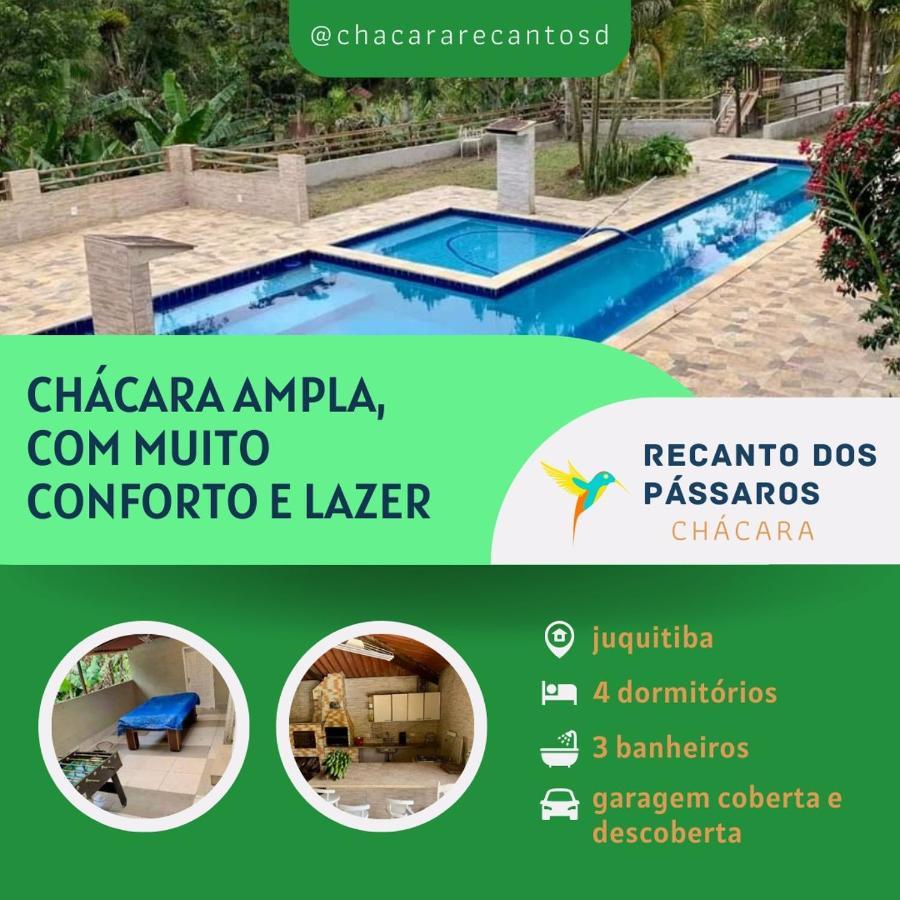 Chacara Recanto Dos Passaros Bairro das Rosas エクステリア 写真